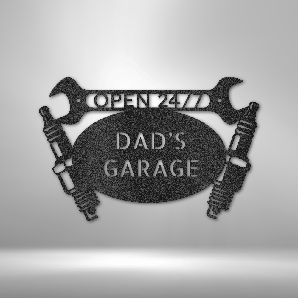 Dad's Garage - Steel Sign