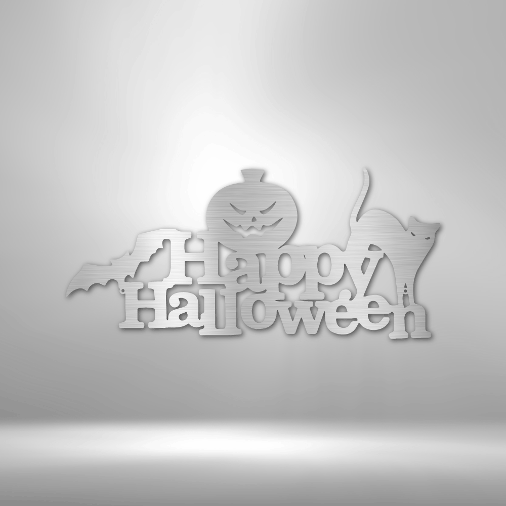 Happy Halloween - Steel Sign