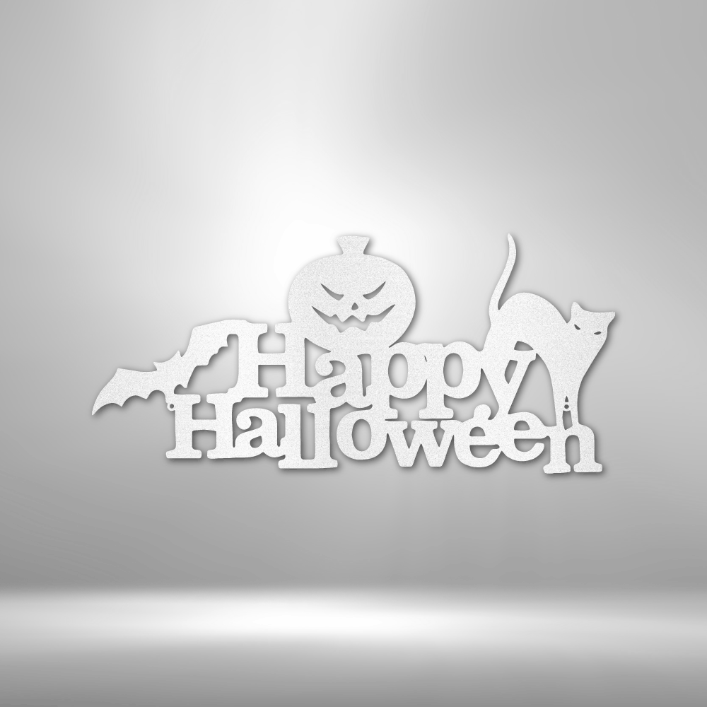 Happy Halloween - Steel Sign