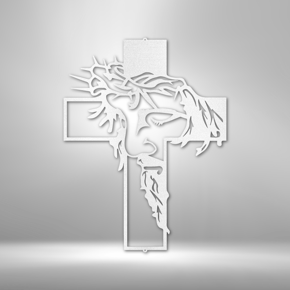 Christ Cross - Steel Sign