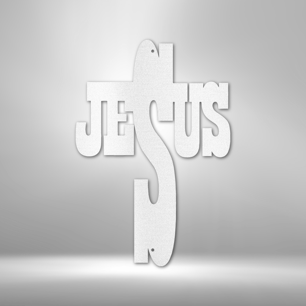 Jesus Cross - Steel Sign