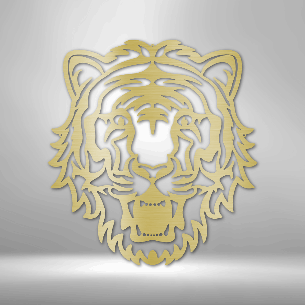 Eye of the Tiger - Metal Sign